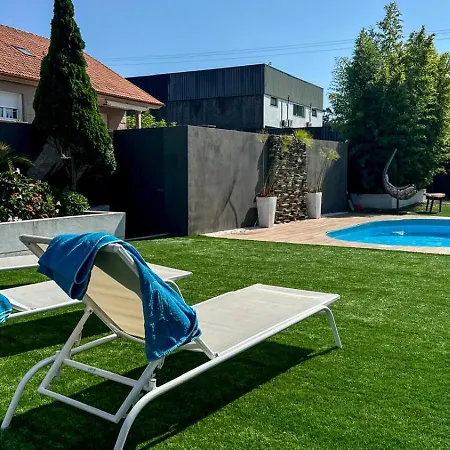 公寓 Villa Con Piscina Cerca De La Playa 格罗韦