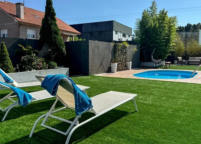 Appartement Con Piscina A Pie De Playa O Grove